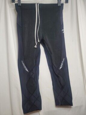 CWX Womens S 3/4 Stabilyx Joint Compression Leggings Capri Tights Black CW-X Leg